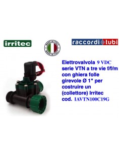 ELETTROVALVOLA RRITEC DA COLLETTORE IAVTN100C14 1" 9V
