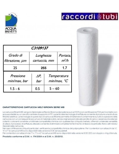 POLYAMIDKARTUSCHE 9"3/4 mm.255