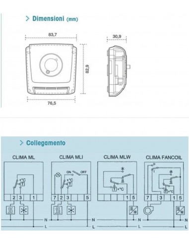 ORBIS ML THERMOSTAT MIT KONTROLLLEUCHTE OB320522