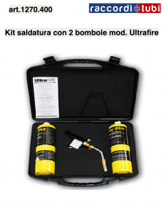 KIT SALDATORE ULTRAFIRE IN VALIGETTA  ART.1270.400