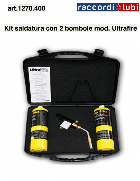 KIT SALDATORE ULTRAFIRE IN VALIGETTA  ART.1270.400