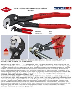 PINZA TUCANO  KNIPEX 250 x 48 x 13 mm