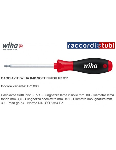 CACCIAVITE WIHA CROCE PZ1X80