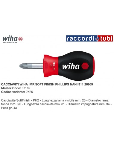 CACCIAVITE WIHA PIATTO 311 2X25
