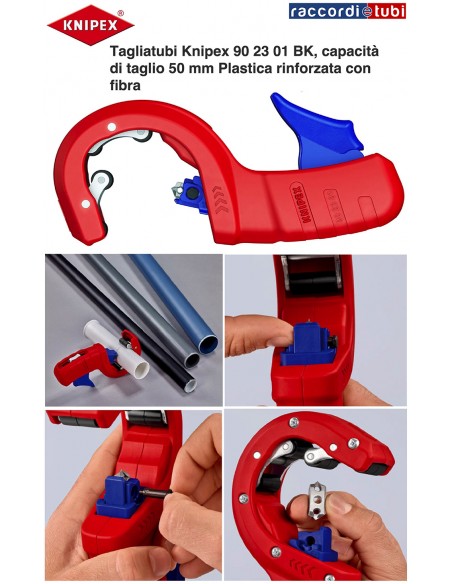 TAGLIATUBI KNIPEX PLASTICA 32*50 902301 DP50