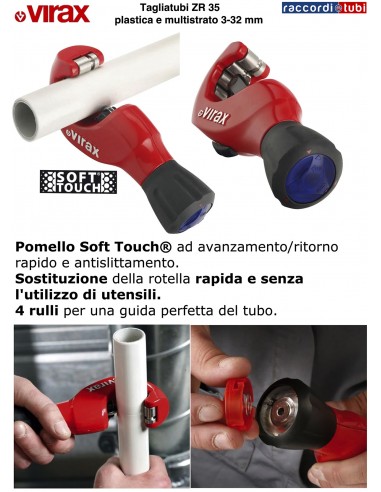 ROHRABSCHNEIDER ZR35 VIRAX 210487 KUNSTSTOFF...