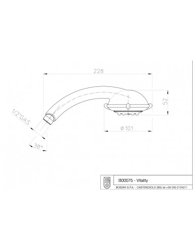DOCCETTA BOSSINI VITALITY 5 GETTI