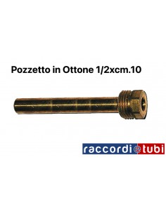 POZZETTO in Ottone Diametro 1/2'' 100mm