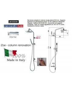 BOSSINI ASTA COMPLETA PRESA ACQUA L02351