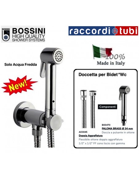 BOSSINI KIT BIDET/WC PALOMA E41004B