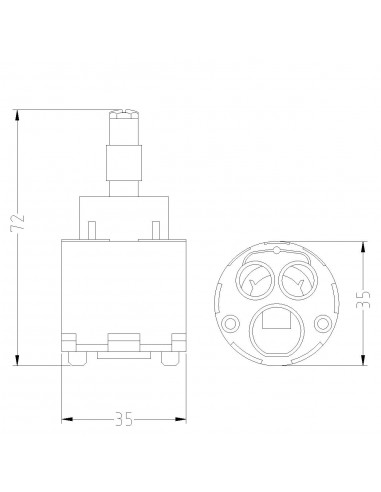 GROHE KARTUSCHE 818000PBGR35