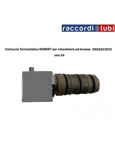 CARTUCCIA TERMOSTATICA WEBERT PER MISCELATORE...