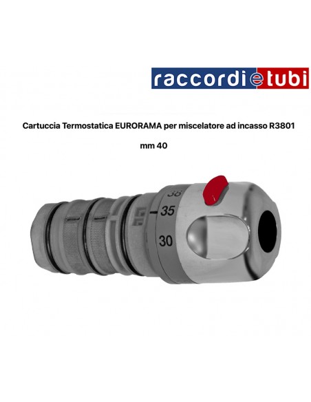 THERMOSTATKARTUSCHE EURORAMA FÜR MISCHER COD.R3801 mm.40