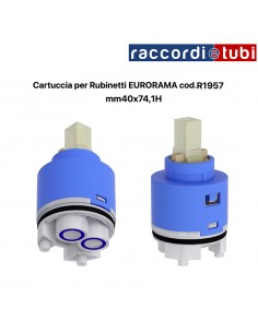 KERAMIKKARTUSCHE EURORAMA R1957 MM40X74,1H