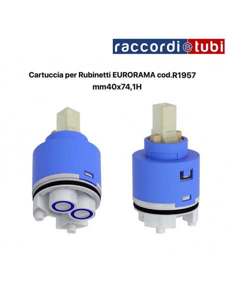 KERAMIKKARTUSCHE EURORAMA R1957 MM40X74,1H