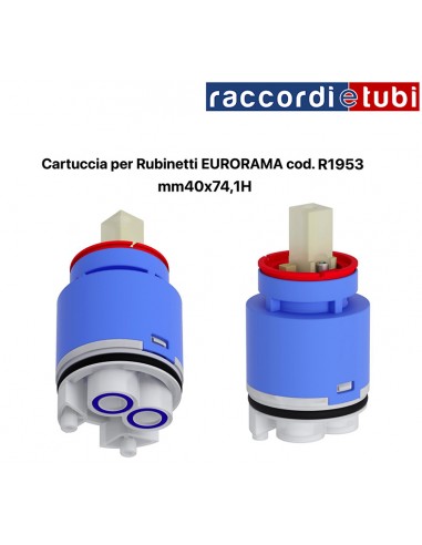 KERAMIKKARTUSCHE EURORAMA R1953 MM40X74,1H