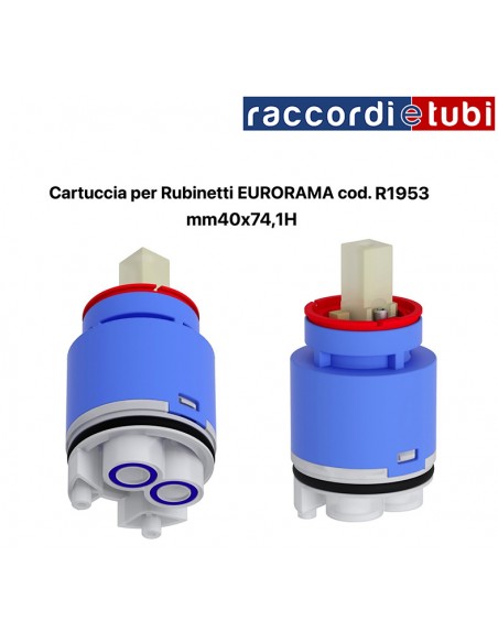 KERAMIKKARTUSCHE EURORAMA R1953 MM40X74,1H