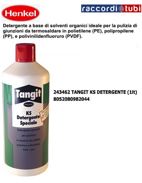 TANGIT KS DETERGENTE LT.1 ADATTO PER PE-PP-PVDF