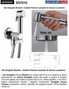 IDROSCOPINO BOSSINI E57010 PALOMA-WC