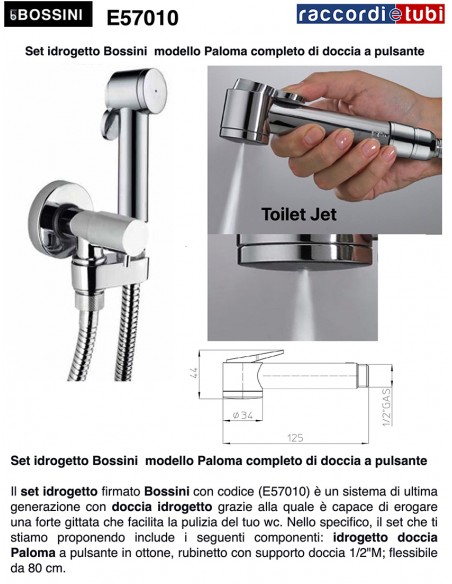 IDROSCOPINO BOSSINI E57010 PALOMA-WC