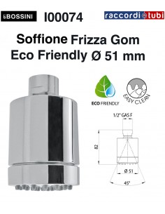 BOSSINI FRIZZA GOM 51 DUSCHKOPF I00074