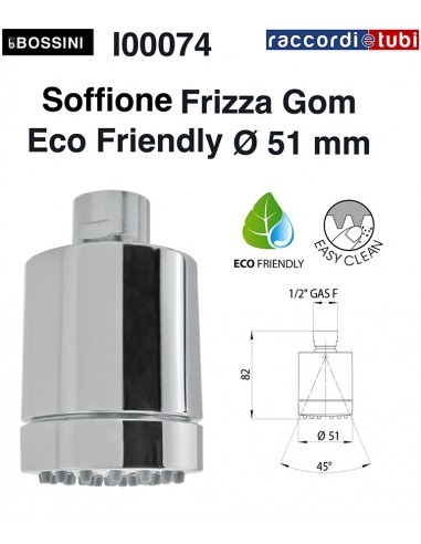SOFFIONE BOSSINI FRIZZA GOM 51 I00074
