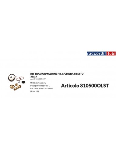 UMBAUSATZ FÜR SCHNELLLAUF 8105.00OL.ST