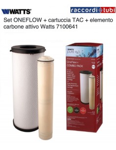 OneFlow Watts CARTUCCIA Anticalcare+carboni attivi