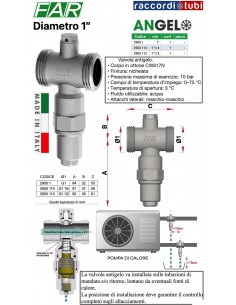 VALVOLA ANTIGELO FAR DIAMETRO 1" 2900 1