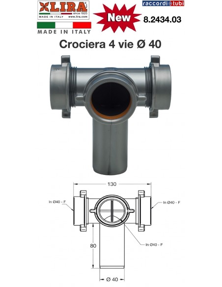 CROCERA 4 VIE 40 8.2434.03
