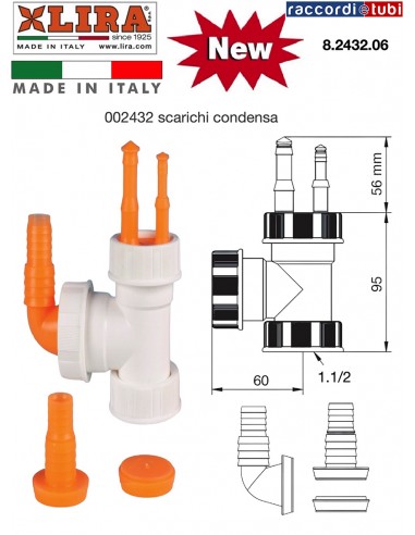 ATTACCO SCARICO DI CONDENSA  ATTACCA LAVATRICE...
