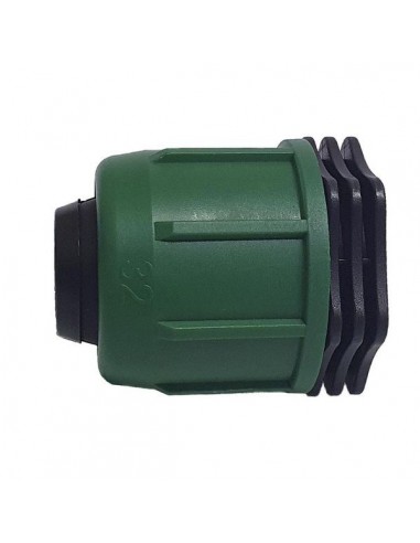 ENDKAPPE FÜR PE BD 16 ROHR MIT FESTSTELLRING