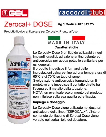 GEL ZEROCAL+ DOSE POLIFOSFAT KG.1