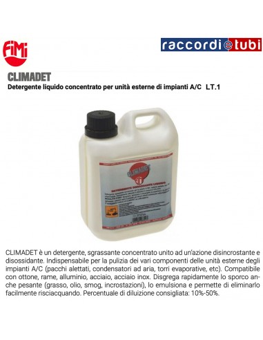 CLIMADET DETERGENTE PER UNITA' ESTERNE LT.1