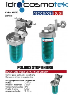 DOSATORE DI POLIFOSFATO C/BY-PASS