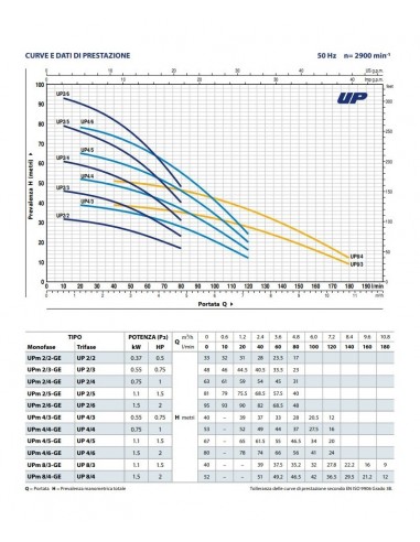 EL/PA PEDROLLO TAUCHPUMPE 5" IMMERS.UPm2/2-GE...