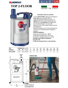 EL/PA PEDROLLO TAUCHTOPF PUMP TOP2 FLOOR