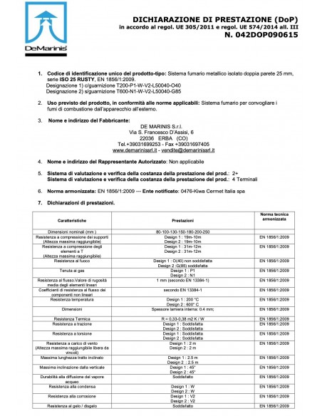 DE MARINIS RUSTY COLLARE BLOCCAGGIO 200