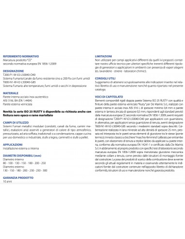 DE MARINIS RUSTY KLEMMSCHELLE 200