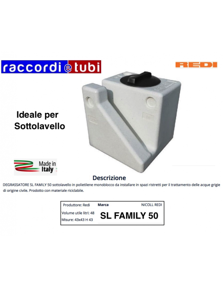 DEGRASSATORE SOTTOLAVELLO REDI SL