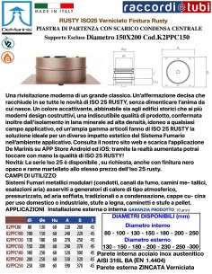 DE MARINIS RUSTY PIASTRA SC.CONDENSA 150X200