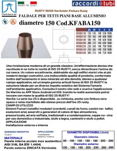 DE MARINIS RUSTY SCOSSALINA TETTO PIANO 150