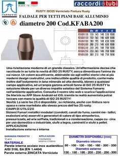 DE MARINIS RUSTY SCOSSALINA TETTO PIANO 200