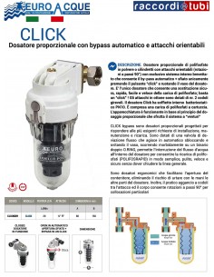 DOSATORE POLIFOSFATO EUROACQUE CLICK001 1/2