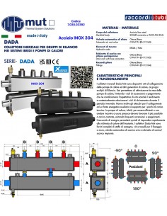 COLLETTORE INERZIALE MUT INOX PER GRUPPI DI RILANCIO...