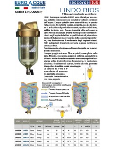 EUROACQUE LINDO BIOS FILTER 1"