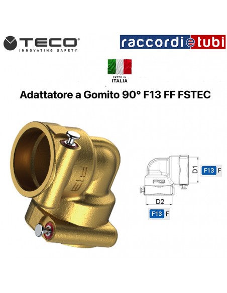 FASTEC F13 GOMITO FF RF12210200