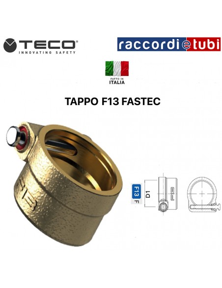 FASTEC F13 TAPPO F.  KA00K00016