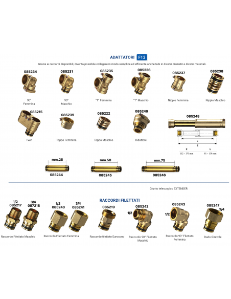 FASTEC F13 BARILOTTO 50MM RF12110500