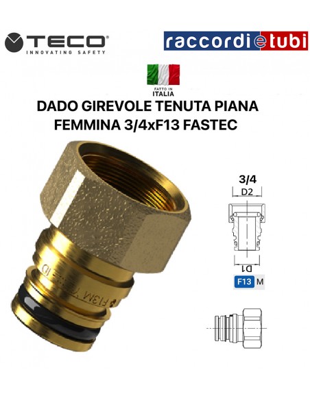 FASTEC F13 GIRELLO F. 3/4 RF12110900